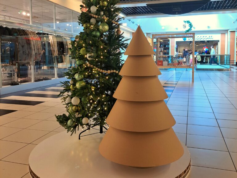 Cardboard Christmas Tree